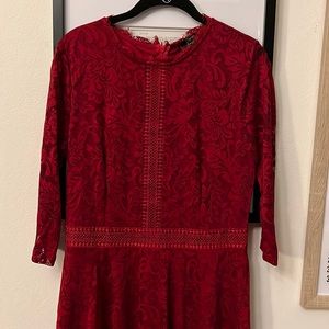 Red Lace Dress